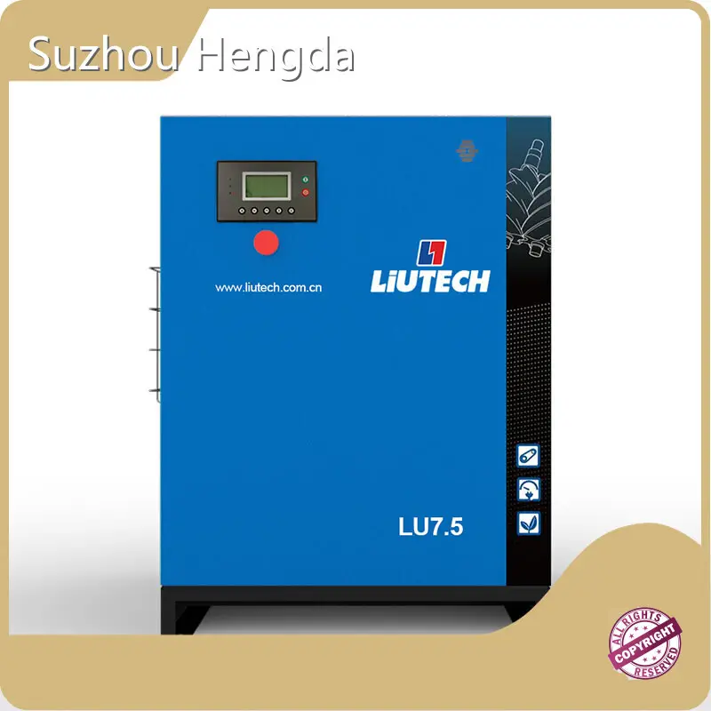 Zhongsu Hengda Brand 10 Hp Rotary Screw Air Compressor with Dryer Supplier 1