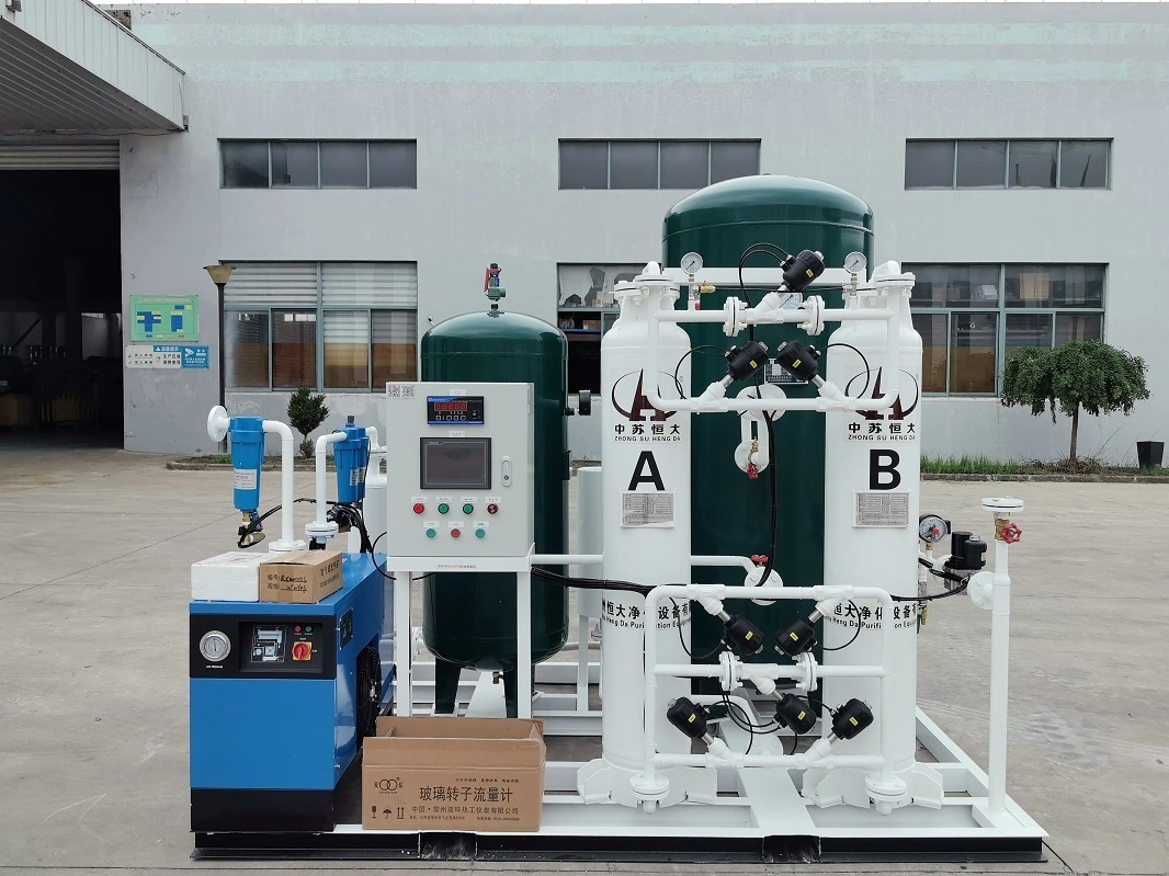 99.99% 10Nm3/h Nitrogen Generator for Rubber Vulcanization Improve Curing Efficiency and Prevent Aging in Production 1