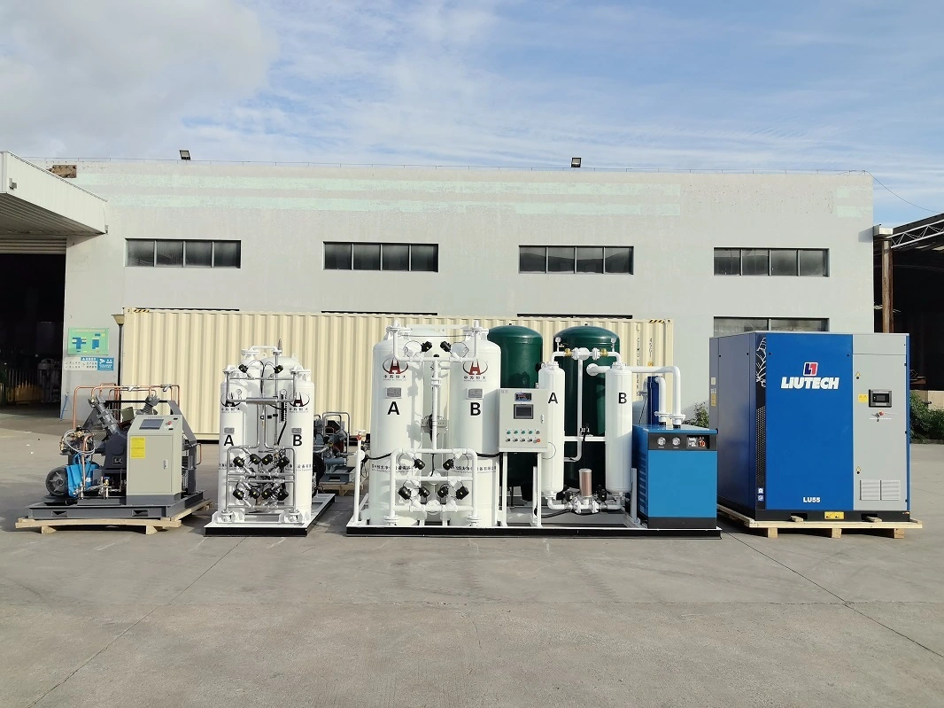 93% 30Nm3/h Industrial Oxygen Generator for Decarburization and Oxygen Enhanced Combustion Heating 1