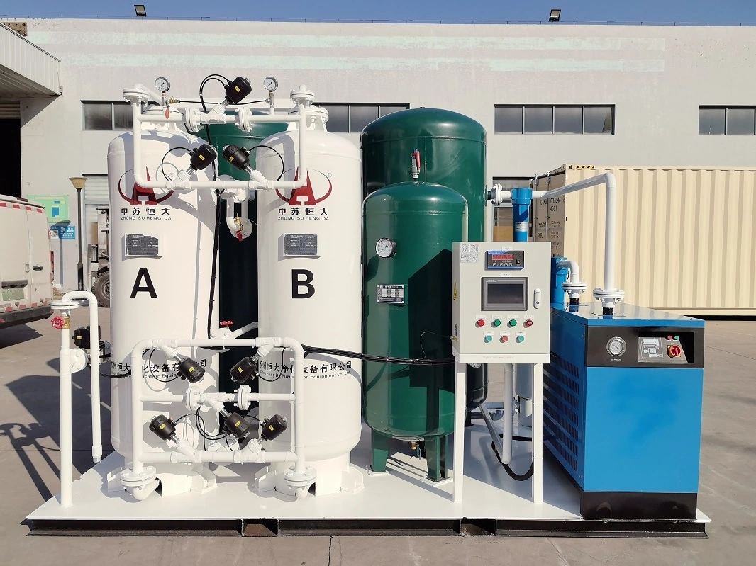 99.99% 60Nm3/h Nitrogen Gas System for Medicine Packaging Remove Residual Oxygen and Protect Drug Stability 1
