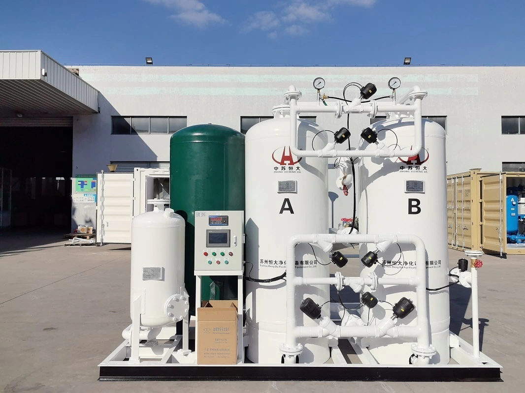 တိုင်ကီနှင့်ပိုက်လိုင်းအတွက် 99.99% 200Nm3/h နိုက်ထရိုဂျင်ထုတ်လုပ်စက်သည် သိုလှောင်မှုတွင် ပေါက်ကွဲမှုနှင့် အောက်ဆီဒေးရှင်းကို ကာကွယ်သည် 1