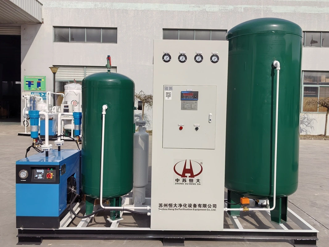 Générateur d'azote à 99,9 % (5 Nm³/h) pour la protection du soudage des circuits imprimés. Azote de haute pureté empêchant l'oxydation de la soudure. 1