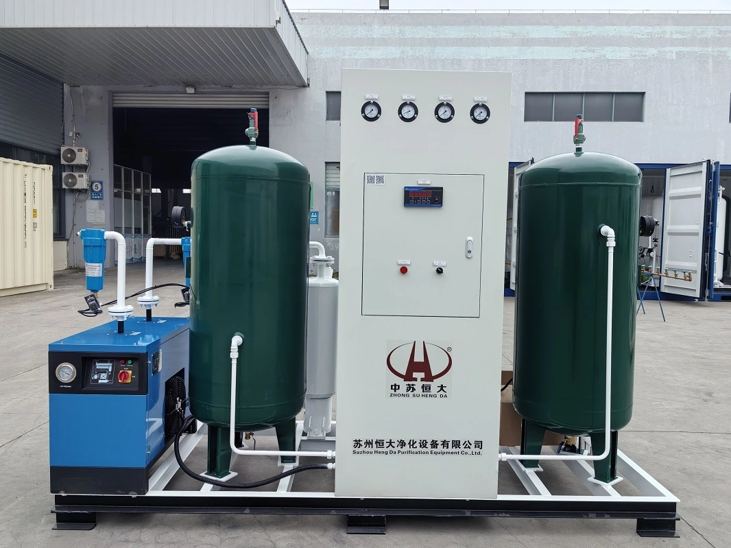 Générateur d'azote de pureté 99 % (5 Nm³/h) pour la protection des échantillons de laboratoire ; crée une atmosphère inerte pour les matériaux sensibles à l'oxygène. 1