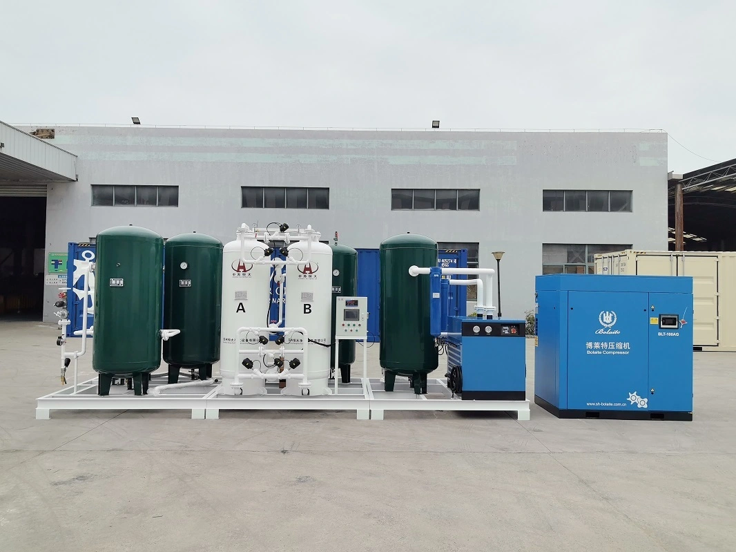 99.5% 200Nm3/h PSA Nitrogen Generator for Tire Curing - Extend Bladder Life and Improve Quality 1