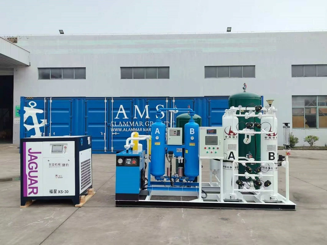 Production directe d'azote (99,9 %), débit de 25 Nm³/h, pour l'industrie électronique et des semi-conducteurs. 1