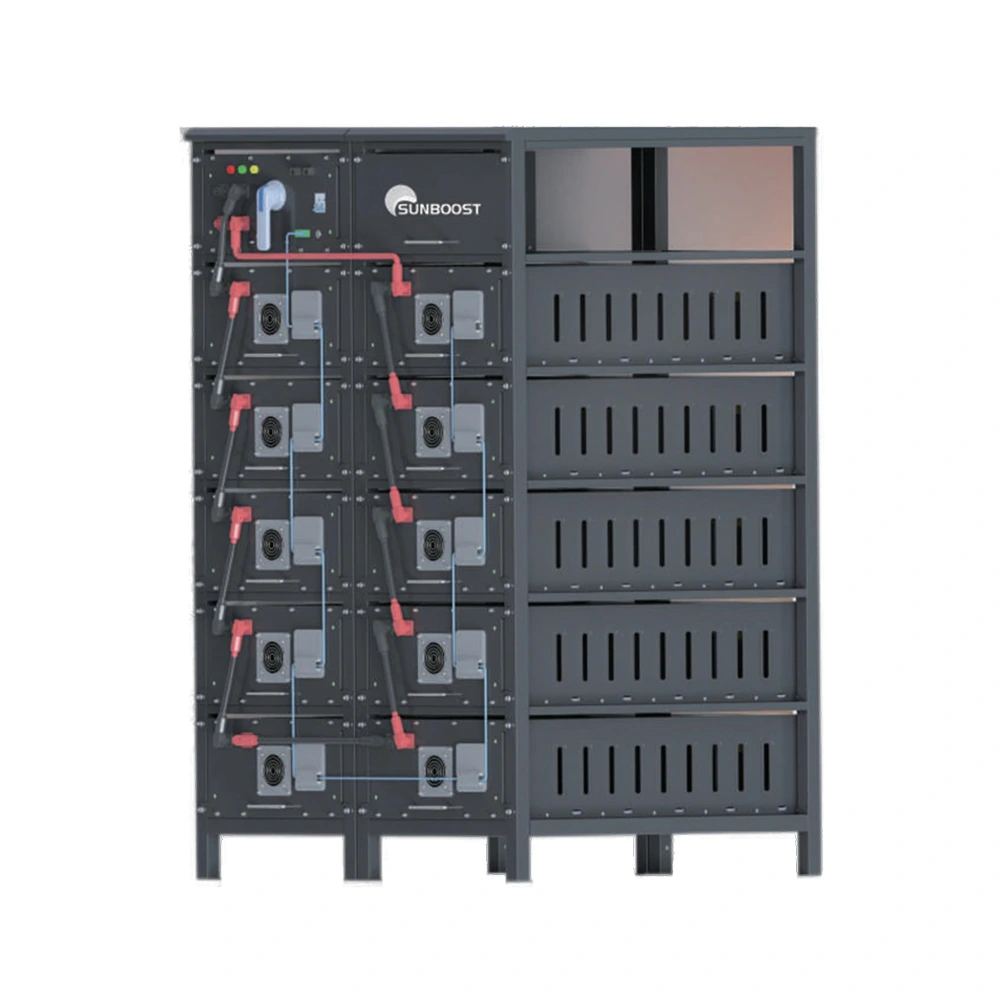 107,52kWh 215.04kWh Lítio Baterias de armazenamento de energia de lítio Pacote para armazenamento de bateria de energia de energia em casa Série de bateria de armazenamento de energia montada 1