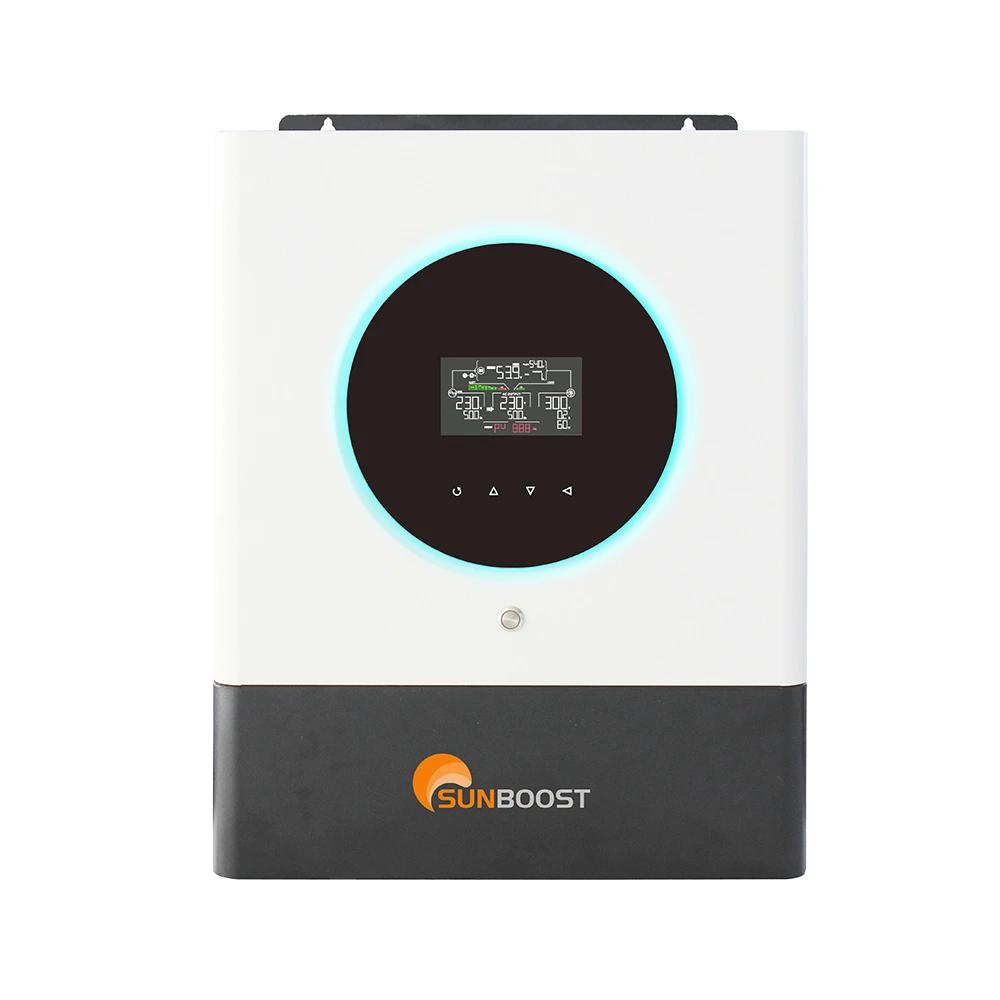 8kW 11kW no inversor híbrido da grade Off 220V/230V/240V Inverter solar de onda senoidal pura para uso doméstico 50Hz 60Hz com módulo MPPT 1