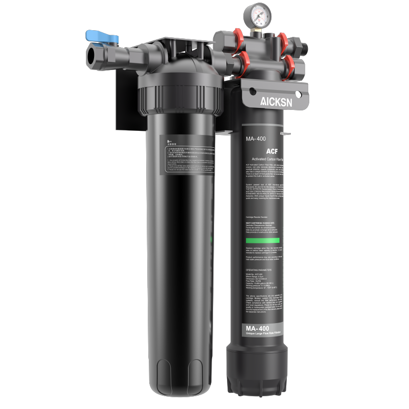 Prefiltro ad alto flusso per depuratore d'acqua commerciale a 1 stadio PP+ACF 3