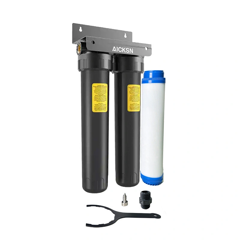 Aicksn Smart Water Solutions 2-Stage Big Blue Housing System with FOF Technology to Make Residential, Commercial, and Industrial Excellence MB2-2P2-FOF 1
