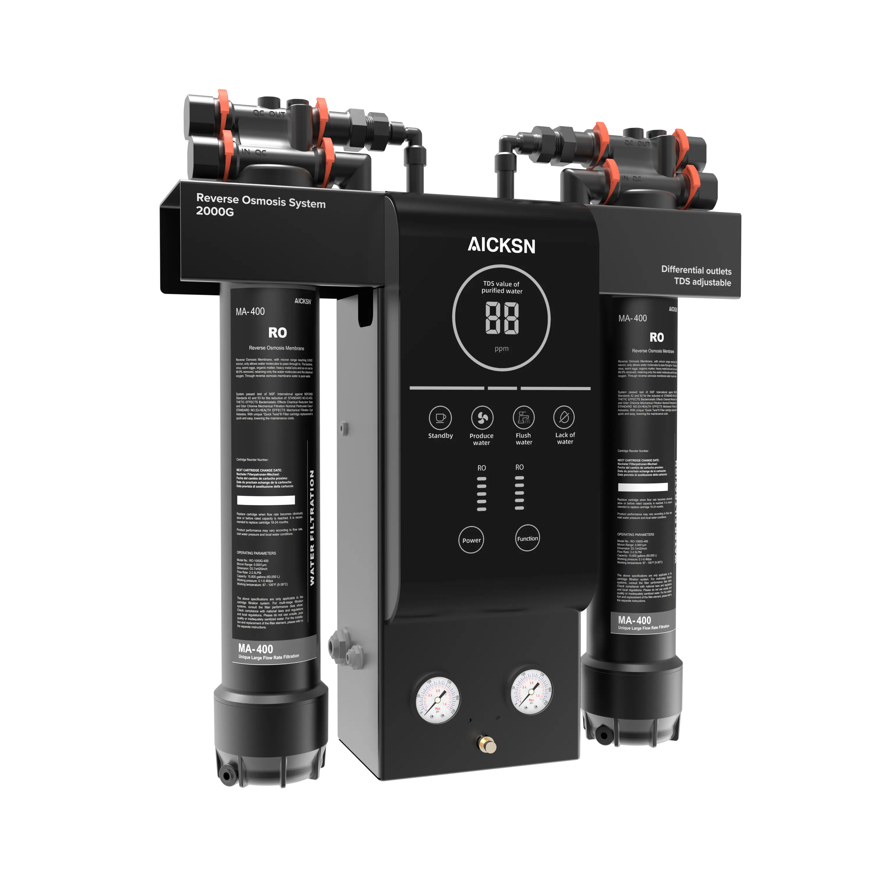 Commercial Reverse Osmosis Filter - - 2