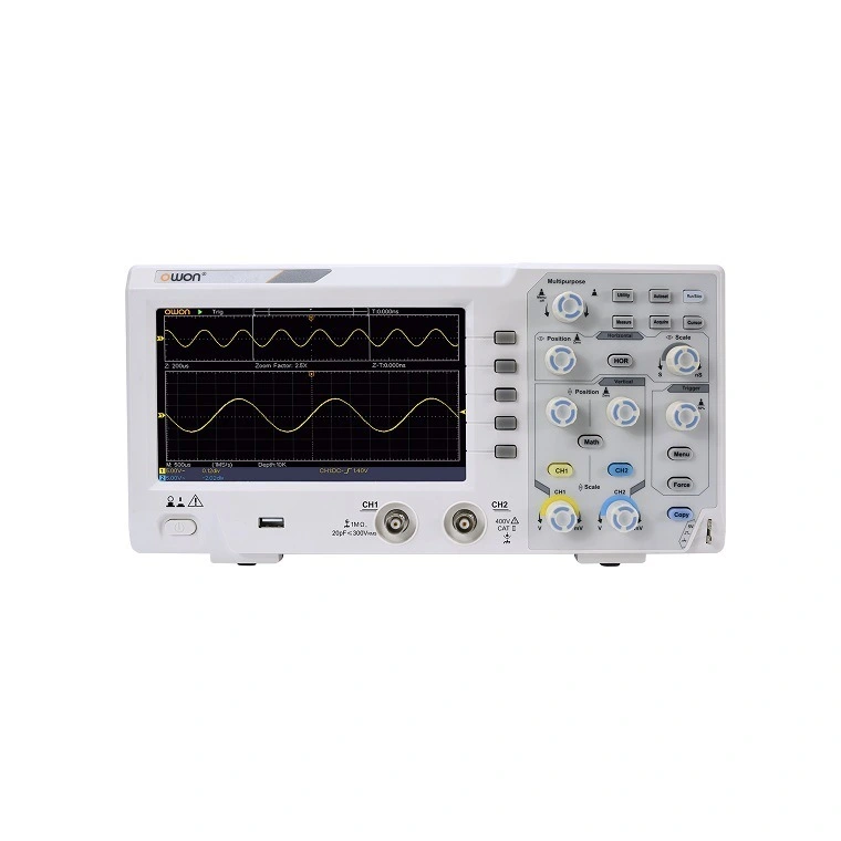 OWON Lilliput 20M digital oscilloscope SDS1022 dual channel storage 1