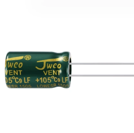 JWCO Jiawicheng original high frequency low resistance 2200UF50V 16*25 plug-in electrolytic capacitor 1