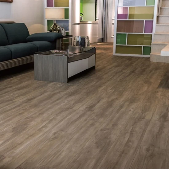 Free Samples German Technology HDF U/V/T-Groove Laminated/Laminate Vinyl Floor Flooring with Unilin Click 1