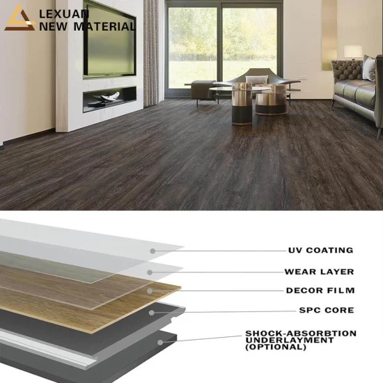 Friendly Waterproof Mspc Wear Resistance Unilin Valinge Floor 1
