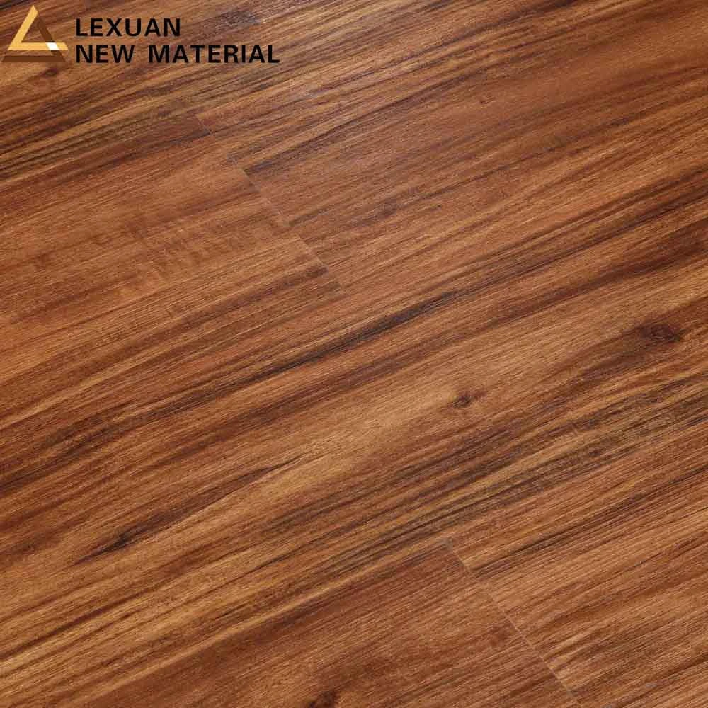 Free Sample CE Approved Commercial Non-Slip Click System Heat Resistant Textured PVC Vinyl Flooring 1