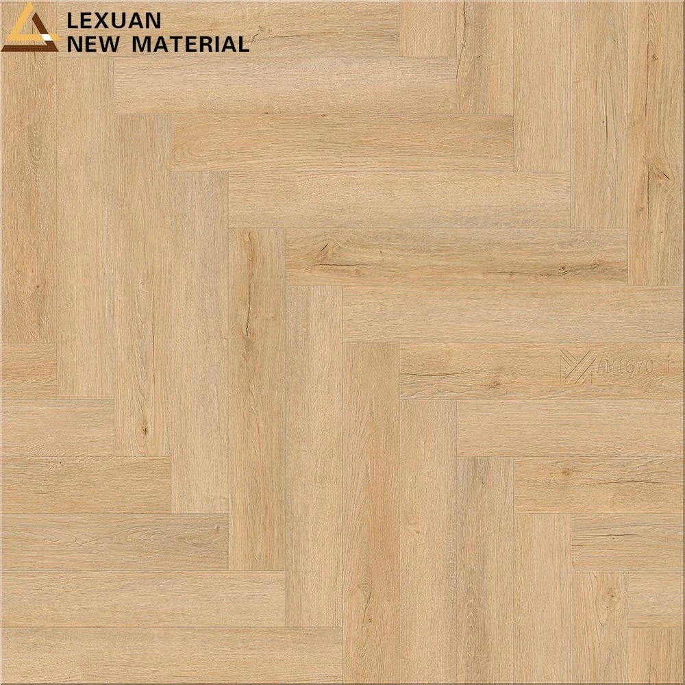 Tile PVC Floor Modern Unilin Click Lock Lvt Herringbone Design PVC Tile Spc Vinyl Flooring 1
