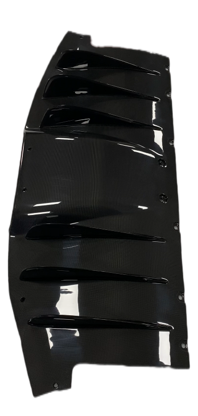 Diffuseur Ferrari, produit en fibre de carbone OYA brillant 3K Twill 1