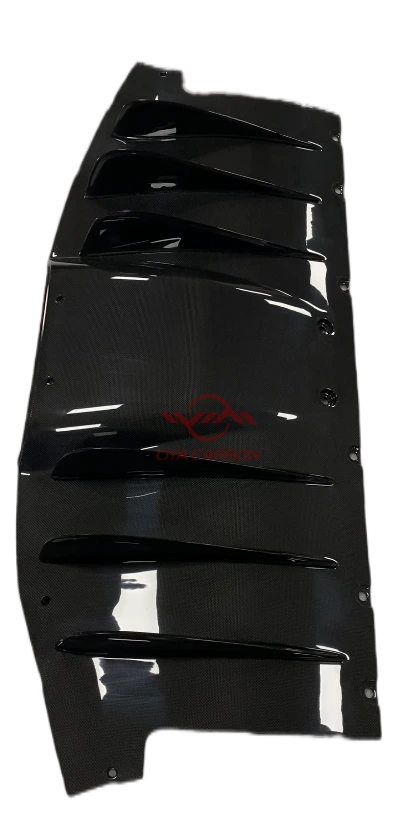 Diffuseur Ferrari, produit en fibre de carbone OYA brillant 3K Twill 1