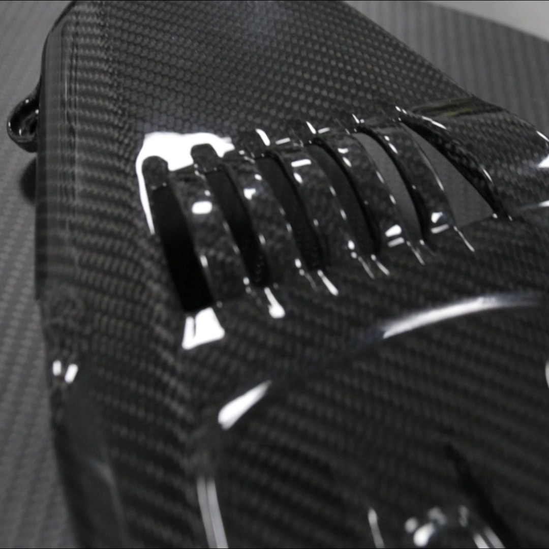 Honda CIVIC Engine Cover，3K Twill Glossy OYA Carbon Fiber Product Oya