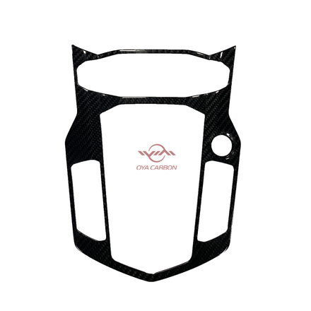 Rivestimento Console Centrale In Fibra Di Carbonio Per Land Rover Evoque 2012-2017 - 2 Pezzi - Foto 4