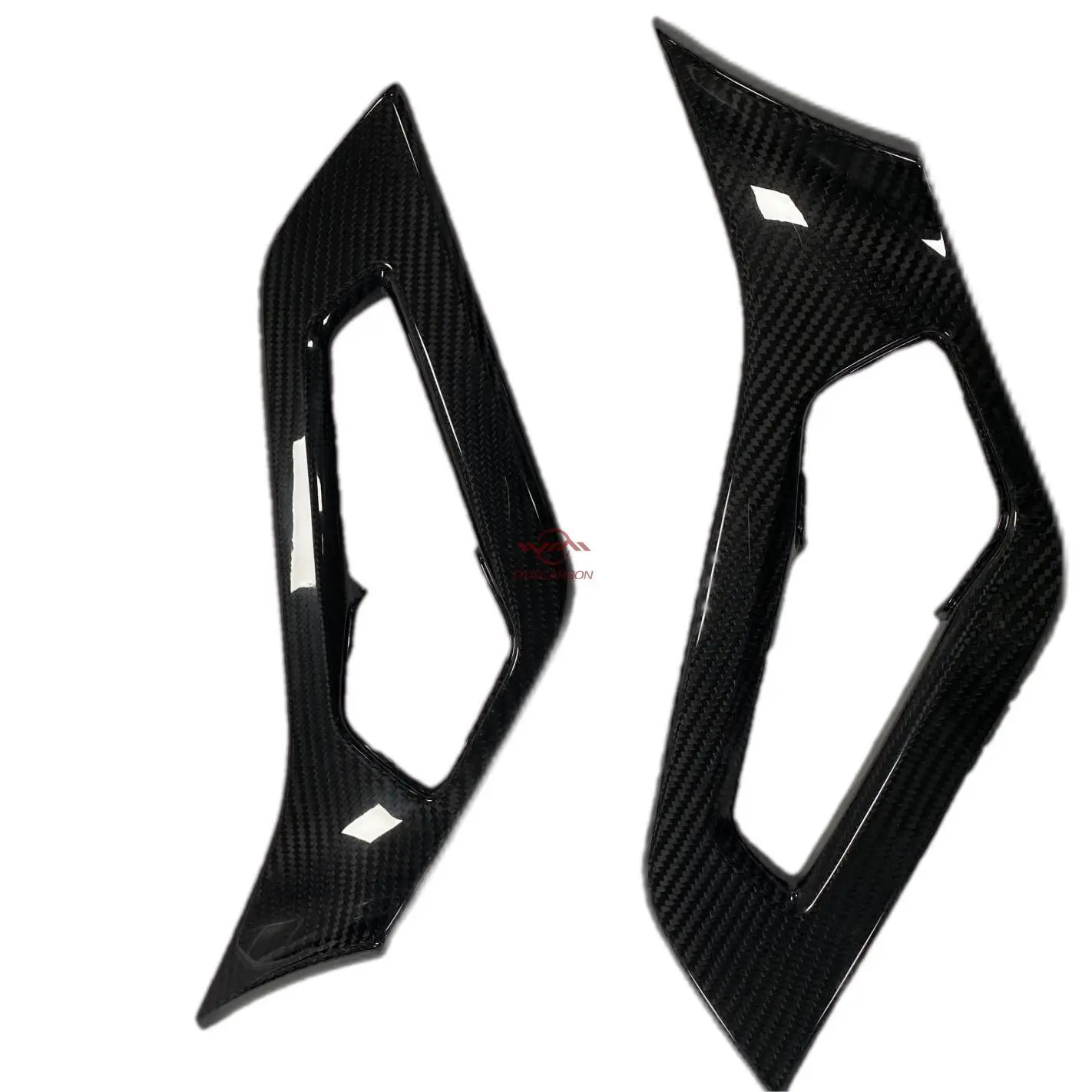 Lamborghini Aventador LP700 Door Inner Handles,3K Twill Glossy OYA carbon fiber product 1