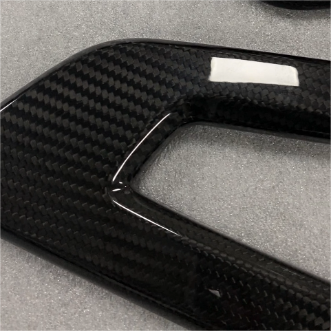 Poignées intérieures de porte Lamborghini Aventador LP700, produit en fibre de carbone OYA brillant sergé 3K 4