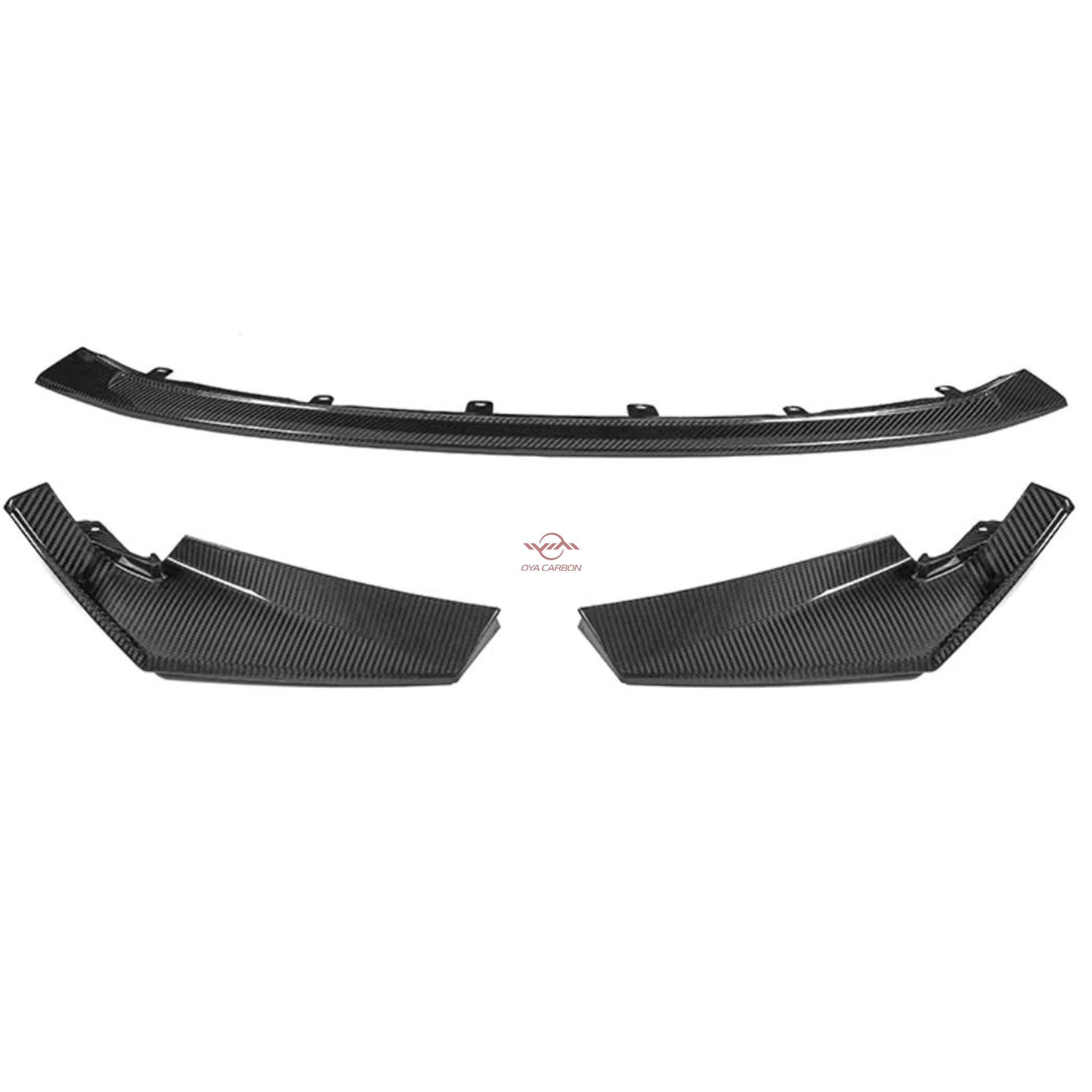 BMW M3/M4 Lèvre avant MP, produit en fibre de carbone OYA brillant sergé 3K 1