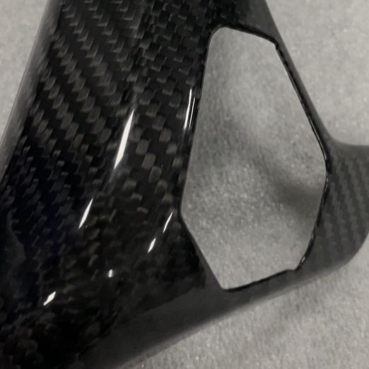Maniglie interne per porte Lamborghini Huracan LP-610, prodotto in fibra di carbonio OYA lucido 3K Twill 8