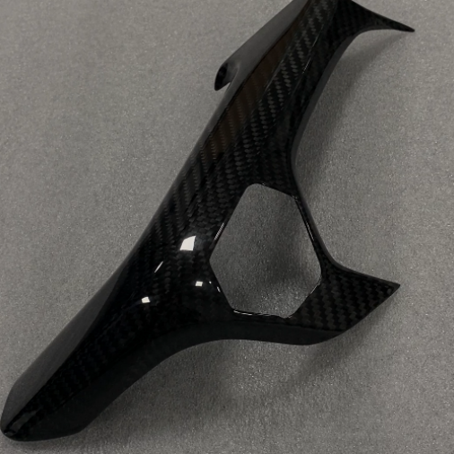 Maniglie interne per porte Lamborghini Huracan LP-610, prodotto in fibra di carbonio OYA lucido 3K Twill 6