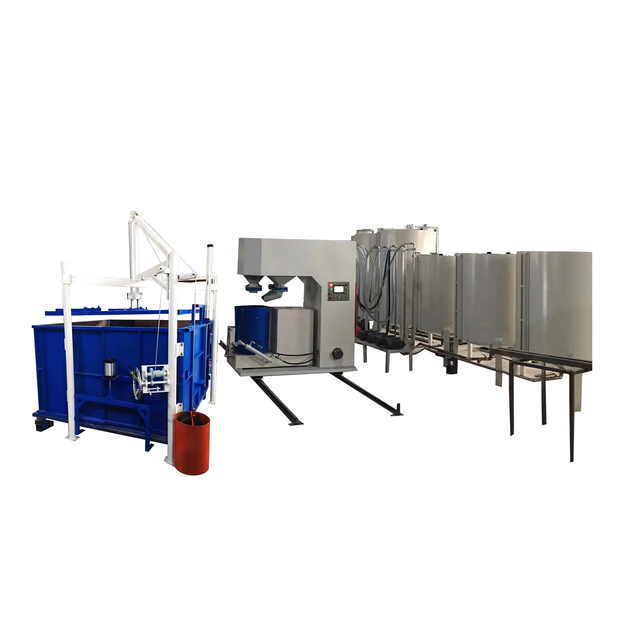 Máquina para fabricar espuma de poliuretano en caliente Sabtech Marca 2