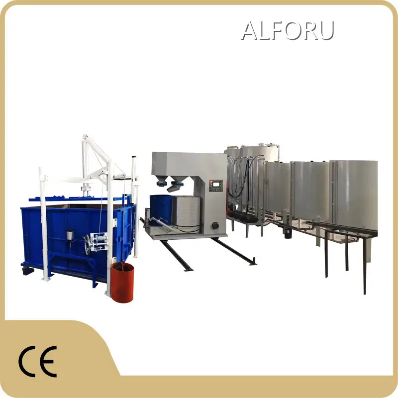 Máquina para fabricar espuma de poliuretano en caliente Sabtech Marca 1