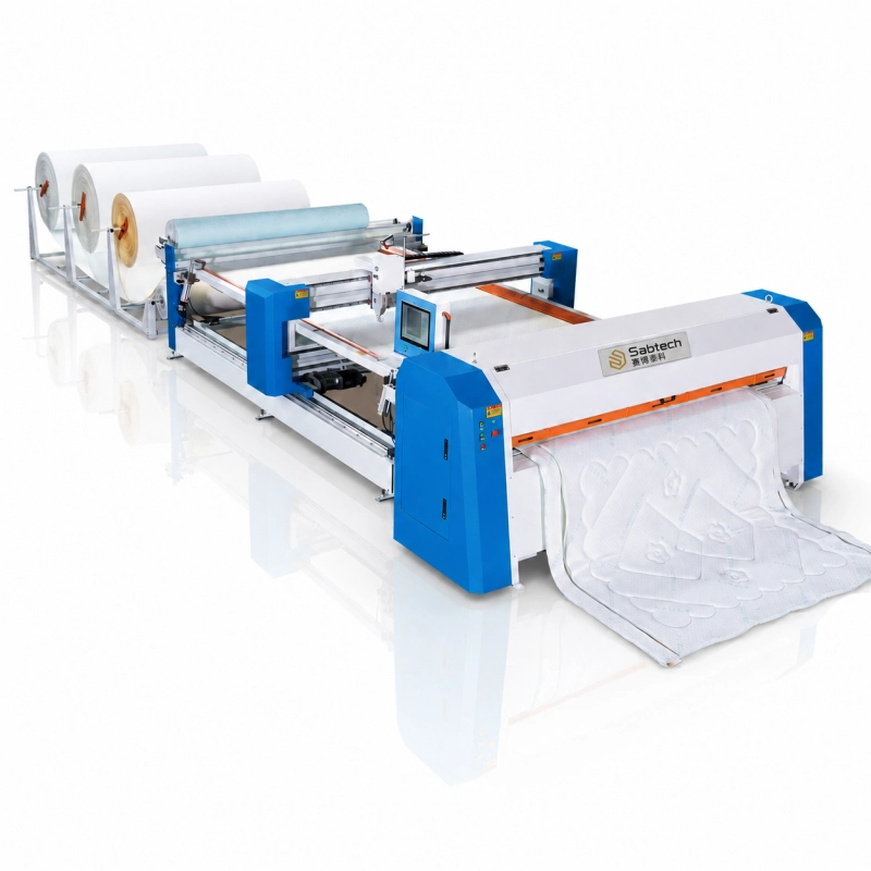 Full-automatic computerized single needle quilting machine(SAB-5D) 2
