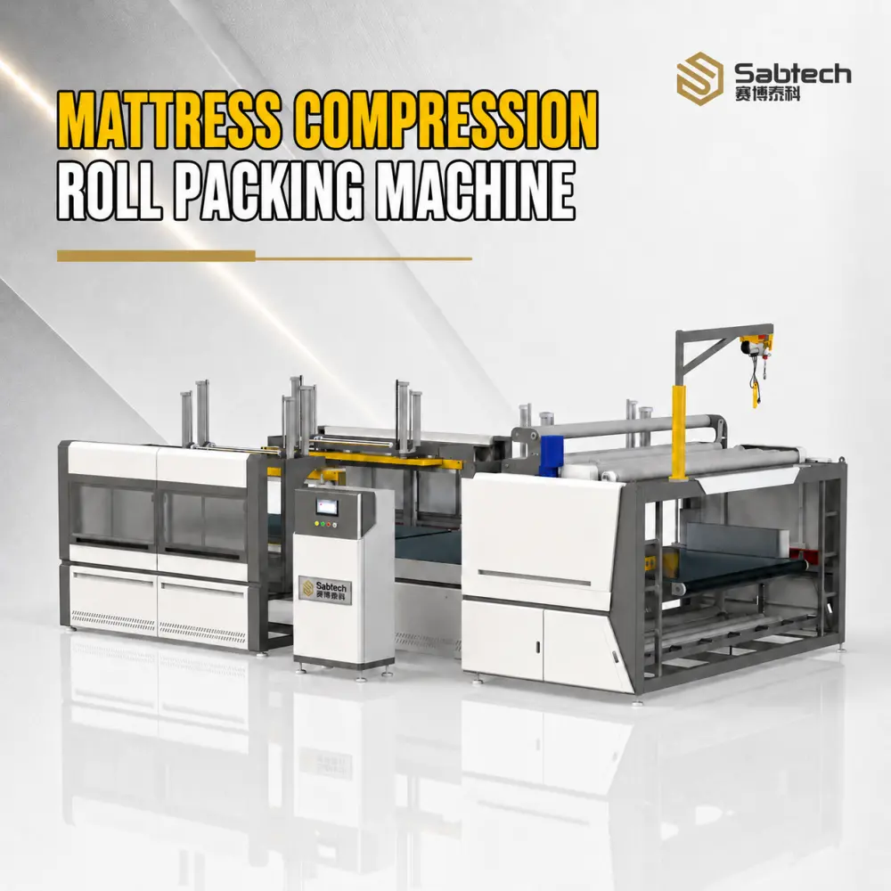 Mattress Compression Roll Packing Machine (SAB-MS01) 1