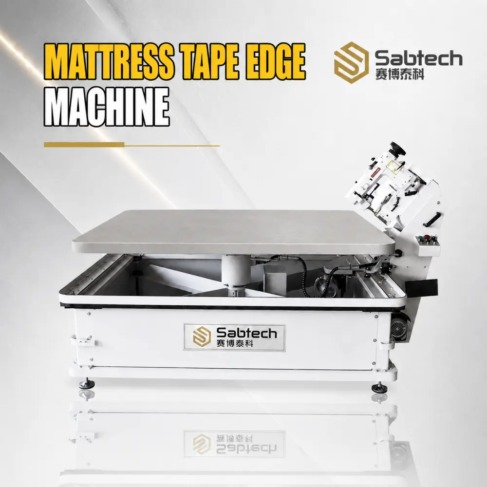 Machine à border les matelas 1
