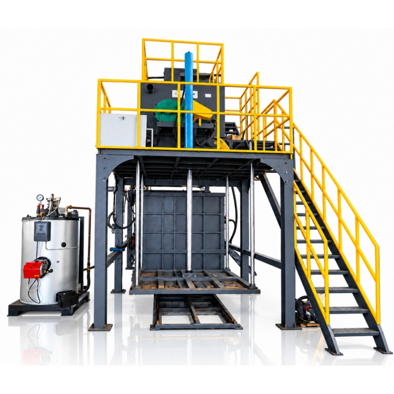 Máquina de espuma reconstituida por vapor de molde único (SAB-RF01H) 2