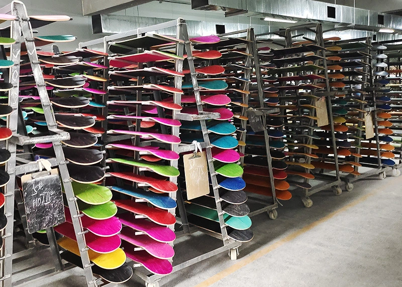 7 プライ 100% カナディアン メープル スケートボード デッキ |ウッドセン