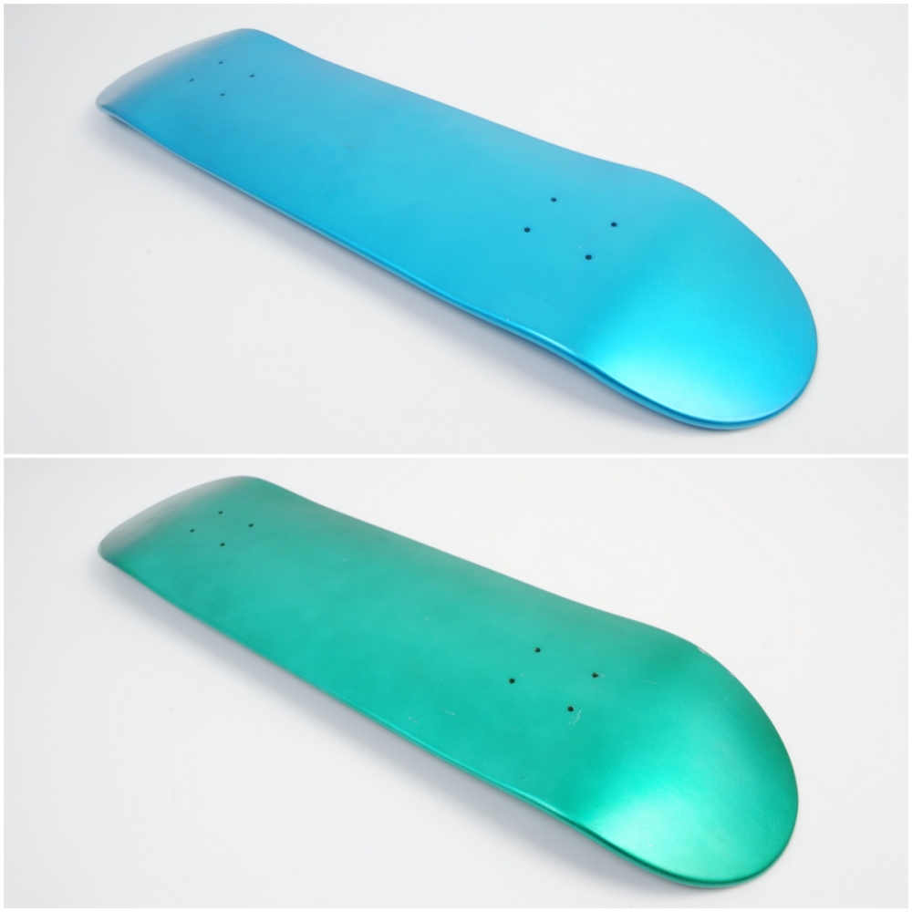 Metal color full dip Canadian maple custom skateboard deck 2