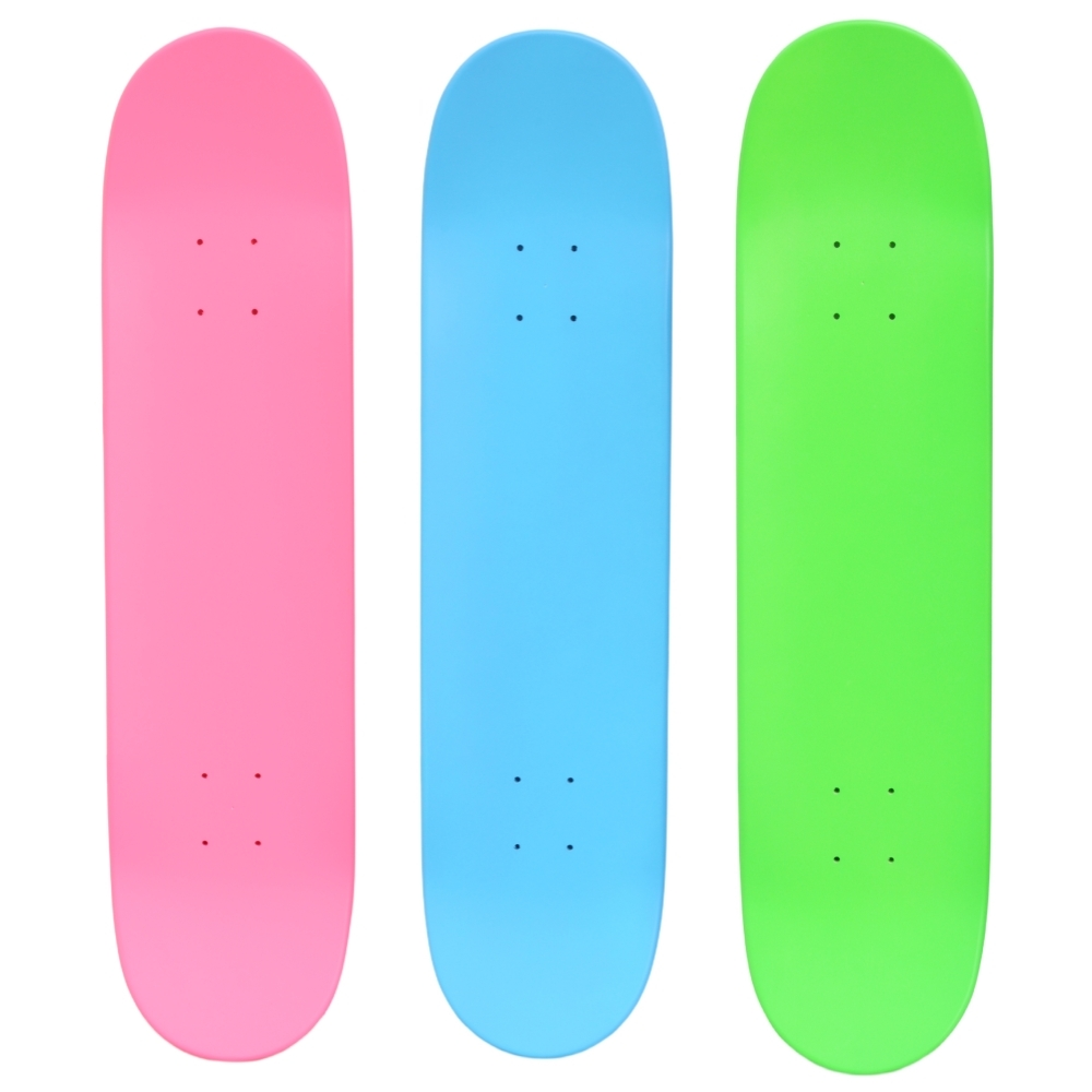 Planche à roulettes personnalisée Matte Full Dip Planche à roulettes en érable canadien 1