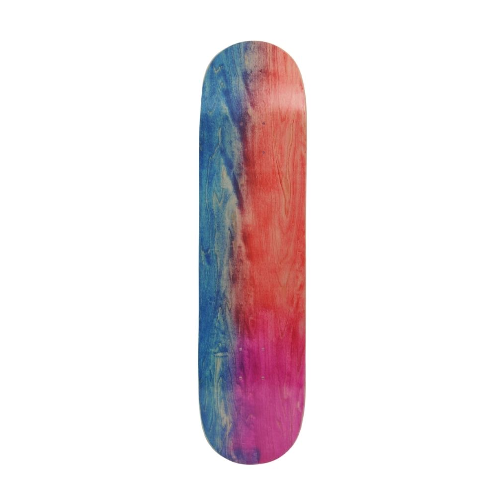 Canadian Maple Skateboard Deck Gradient Dye Rainbow Color Skate Deck 4