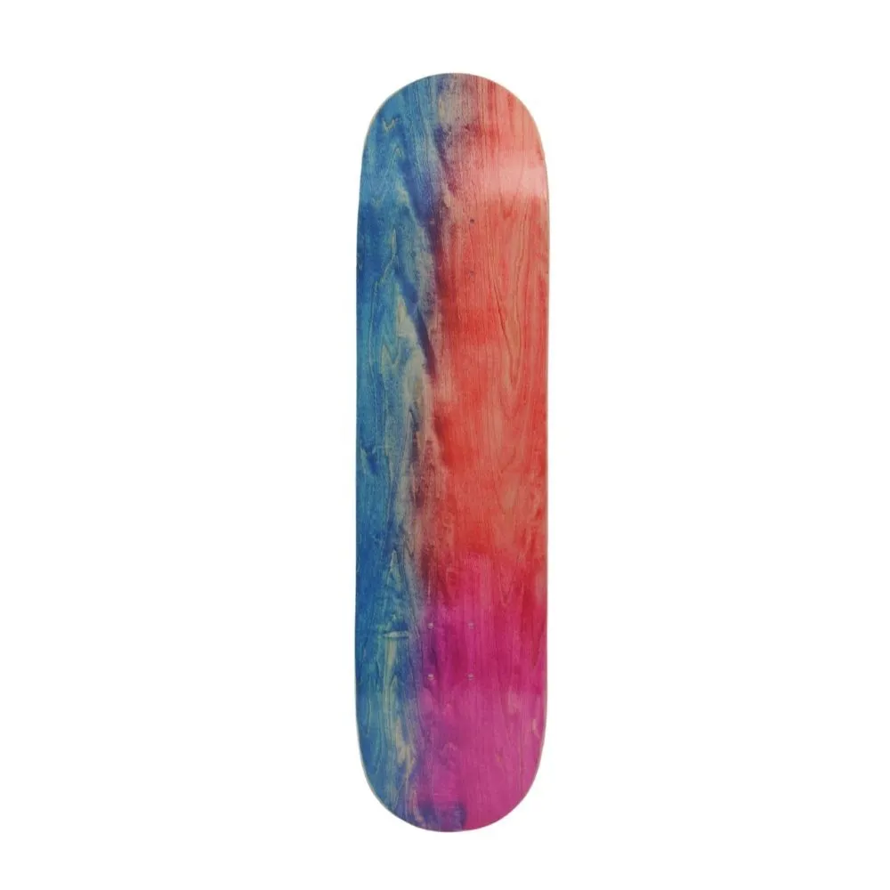 Woodsen Decorative Skateboard Decks Gradient Dye + Customization Logo/graphic Decorative Skateboard Deckssuppliers 4