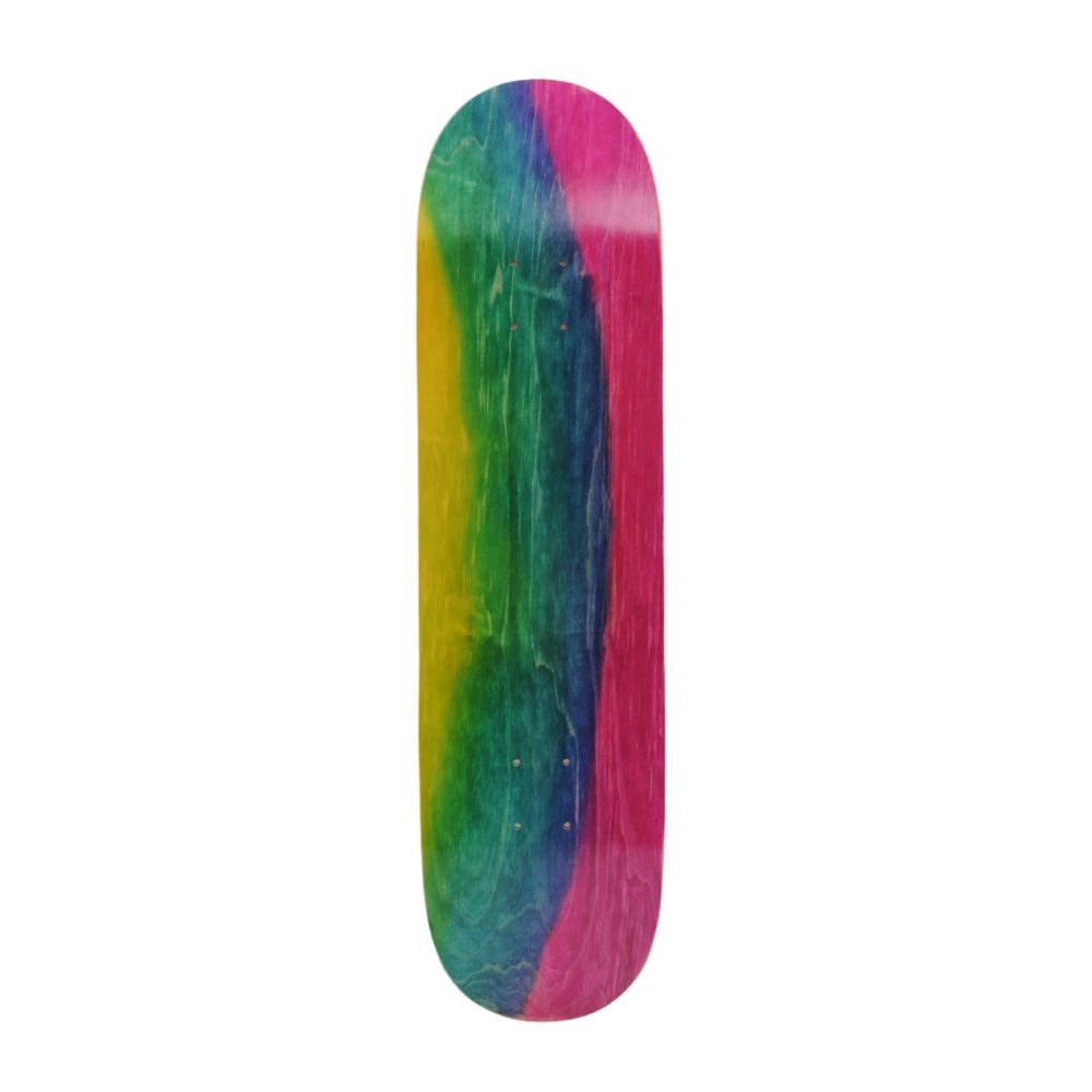 Canadian Maple Skateboard Deck Gradient Dye Rainbow Color Skate Deck 6