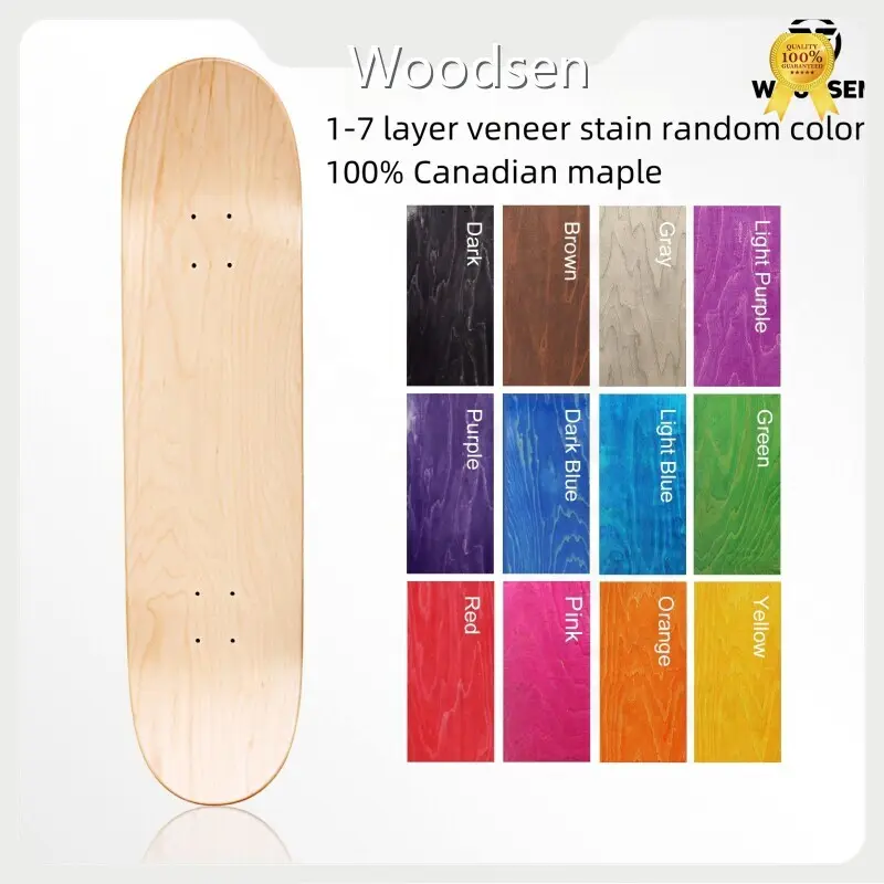 Woodsen Custom Skateboard Decks Factory 1