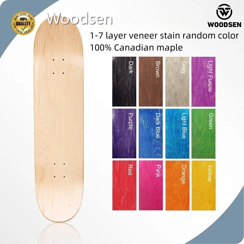 Woodsen Vintage Skateboard Decks for Sale Support Customizationsuppliers 1