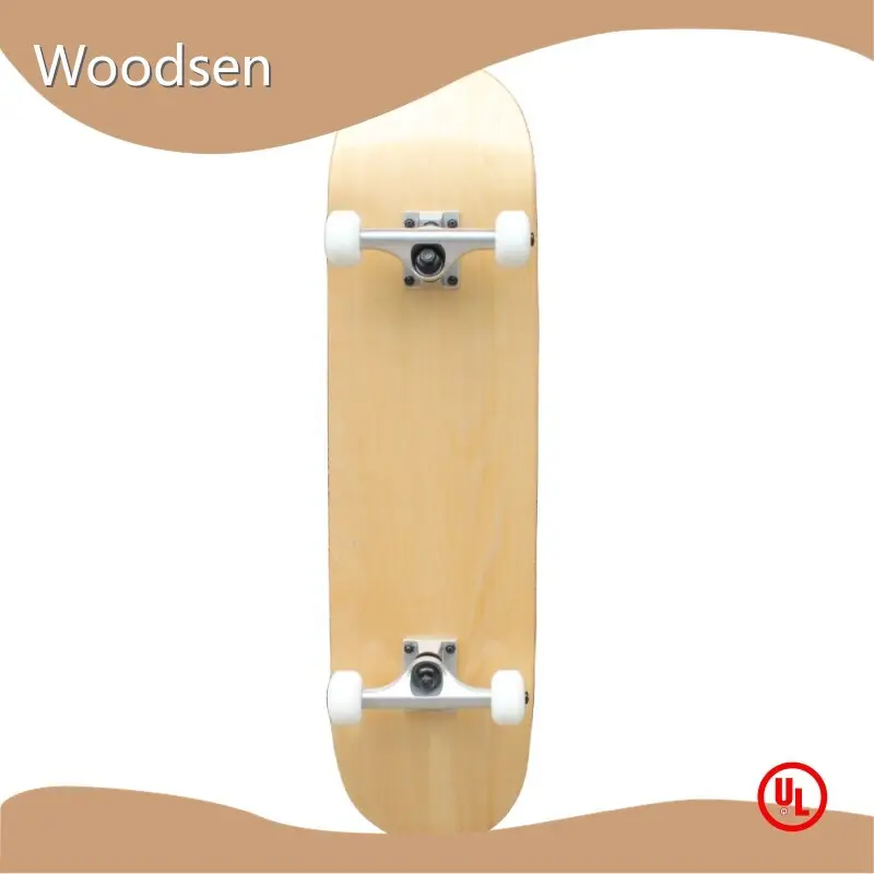 High-quality 8.5 Skateboard Complete 5” Califonia Silver Truck Woodsen Brand 1