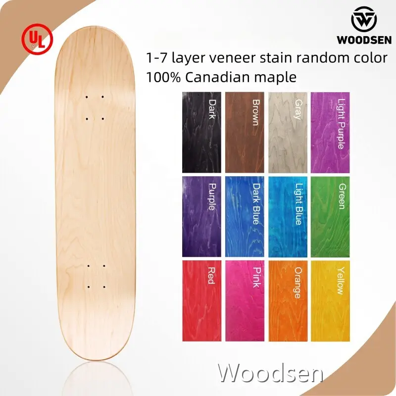 OEM Custom Skateboard Deck Maker Woodsen Support Customization 1