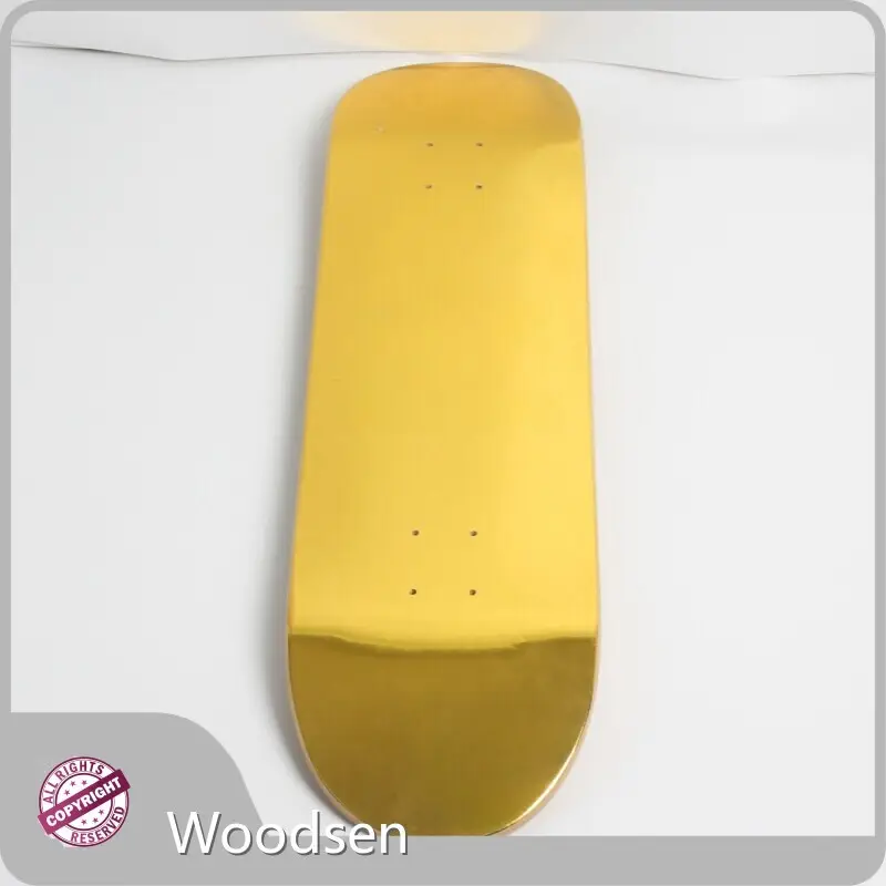 Hotskateboard Heat Transfer Paper Gold Foils + Custom Design Above Woodsen Brand 1