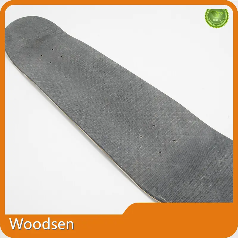 Lightest Skateboard Decks Factory Woodsen Canadian Maple + Fiberglass 1
