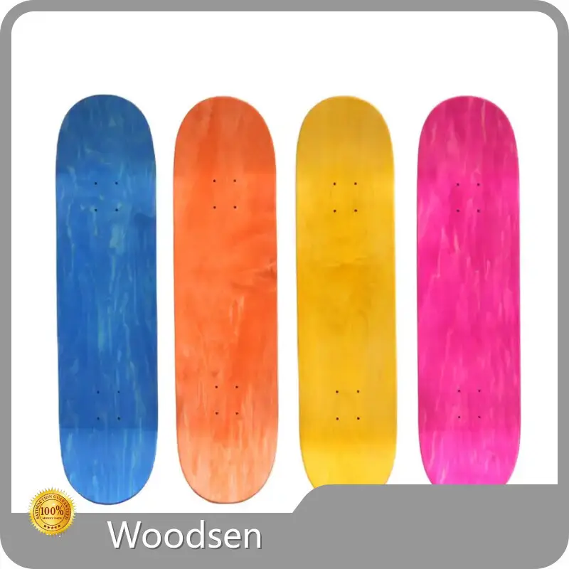 Woodsen Lightweight Skateboard Deck 7 Ply 100% Canadian Maplefactory 1