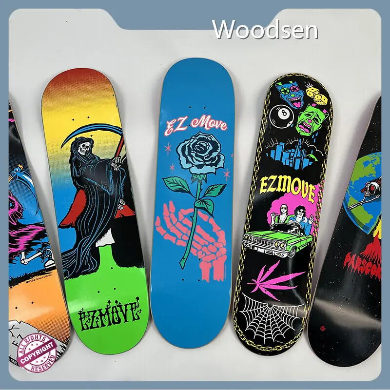 New Heat Transfer Film for Skateboards Supply 1