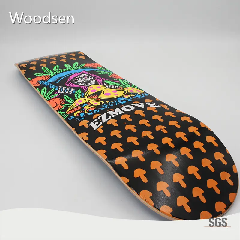 Woodsen Heat Transfer Film for Skateboards Full Page/transparent Supportedmanufacturers 1